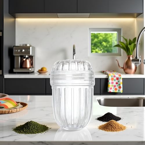 Tustao Clear Plastic Tea Infuser Ball Strainer - Single Serve