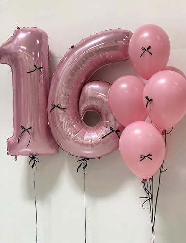 Pink Number 1 Foil Balloon 40 Inch Giant Light Pink Birthday Party Decoration