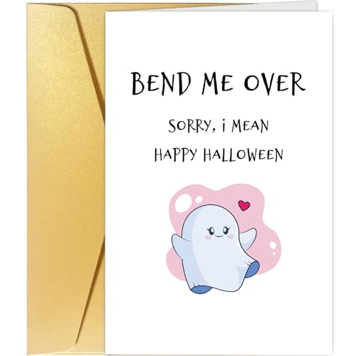 Raunchy Halloween Birthday Card for Him – Spercy