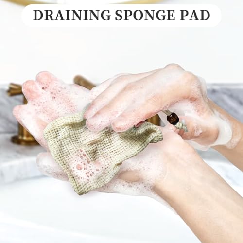 3-Pack Travel Soap Case for Dr. Squatch Soap with Draining Pad & Soap Bag