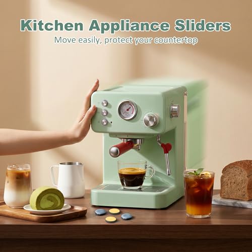 8-Pack Self-Adhesive Appliance Sliders for Easy Movement