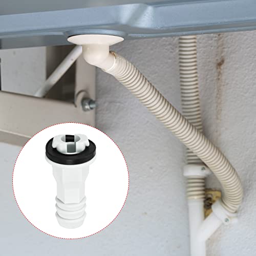 MECCANIXITY Air Conditioner Drain Hose Connector, 15mm, Pack of 2