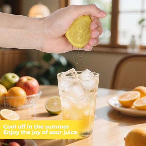 100 Lemon Wedge Stretch Covers for Seedless Juice Squeezing