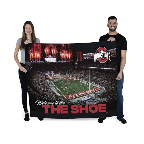 NORTHWEST NCAA Ohio State Buckeyes Wall Hanging Tapestry, 34" x 40", The Shoe