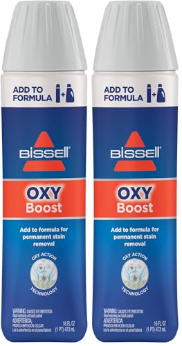 Bissell Oxy Boost Carpet Cleaning Formula Enhancer, 16 fl oz (Pack of 2)