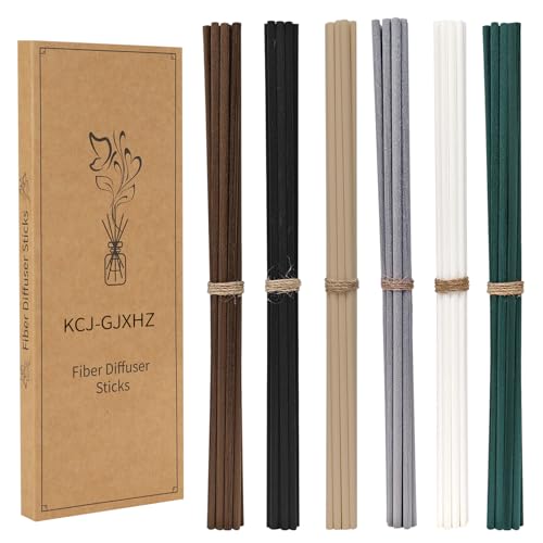 130Pcs Mixed Color Diffuser Sticks for Essential Oils - 10inch
