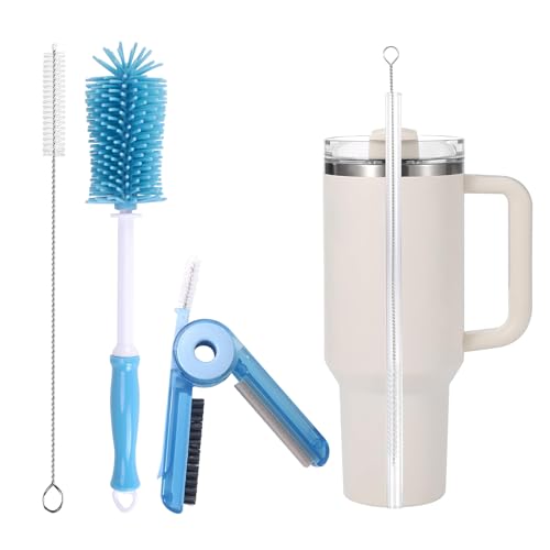 3-Piece Cup Cleaning Kit for Stanley - Long Handle Brush & Straw Cleaner