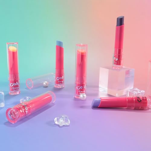 BINGBRUSH Color Changing Lipstick - Coral Kiss Moisturizing PH Lip Balm