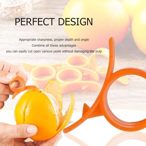 Citrus Peeler Tool Set - Easy Orange Lemon Peel Cutter, 3 Pack