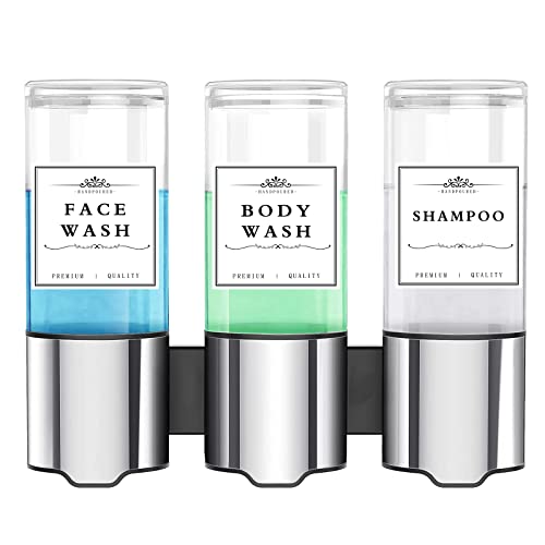 36PCS Waterproof Bottle Labels for Soap, Shampoo & Conditioners