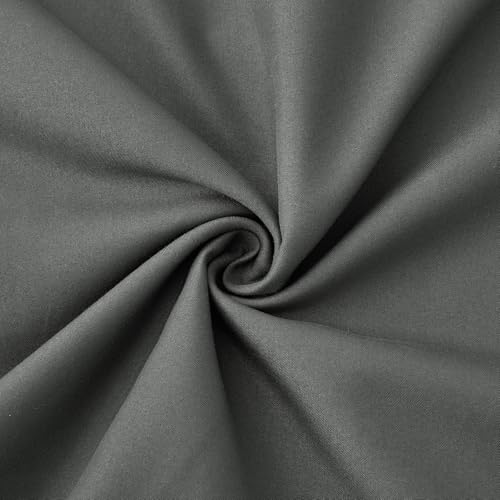 Dark Grey Wedge Pillow Cover 25x25x8 Inch with Side Pockets