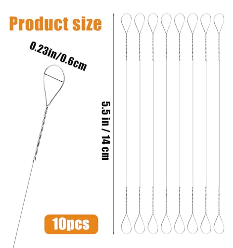 10 Pcs Stainless Steel Cheese Cutter Wire Replacement Set