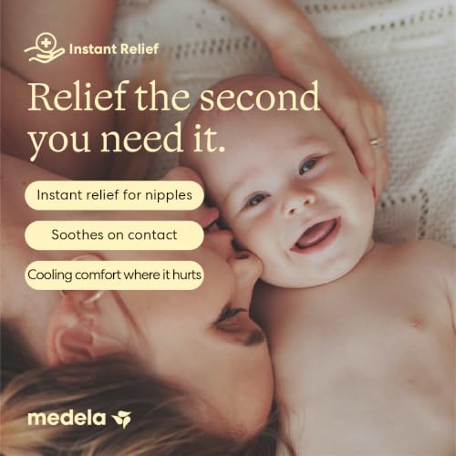 Medela Hydrogel Nipple Pads - Reusable Cooling Relief, Pack of 4