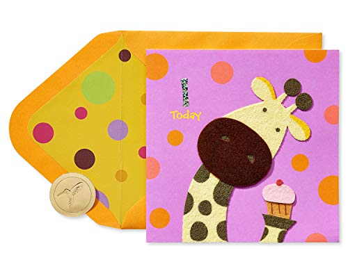Papyrus 1st Birthday Card - Hugs and Kisses with Envelope