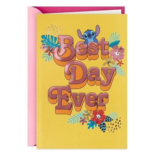 Hallmark Disney Lilo & Stitch Birthday Card - Wild, Weird & Wonderful