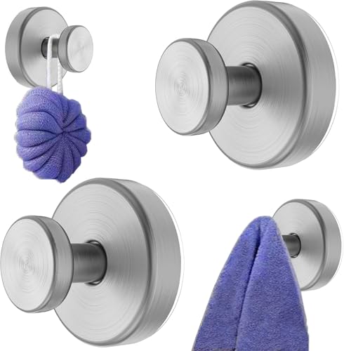 Heavy Duty Suction Hooks for Bathroom & Kitchen | 3kg Capacity, No Drilling, 2PCS