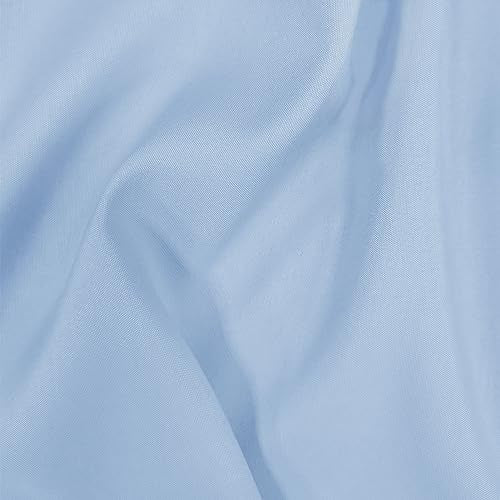 Mejoroom Luxury Queen Pillowcases Set of 2 - Light Blue Microfiber