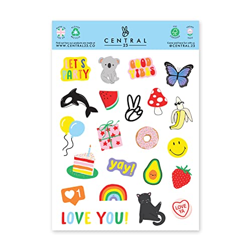Happy Birthday Card for Daughter - Fun 9th Birthday Card with Stickers