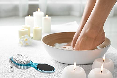 DecorRack 4-in-1 Pedicure Paddle Kit with Pumice Stone & Foot File