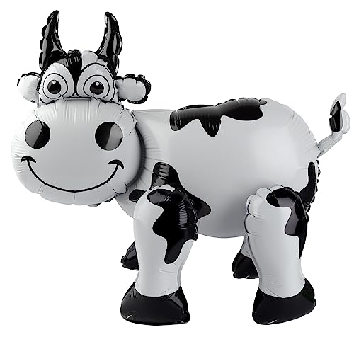 3D Cow Print Balloon - Western Cowboy Party Decorations