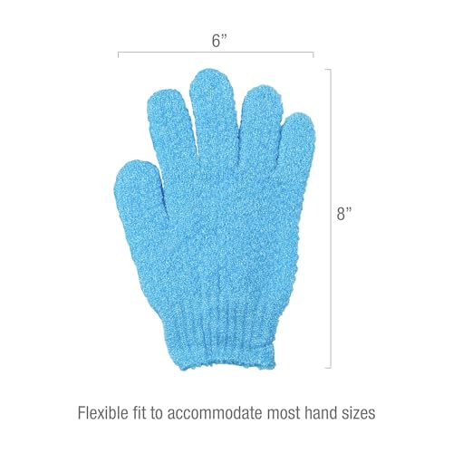 Red by Kiss Body Exfoliating Bath Mitten Glove for Smoother Skin
