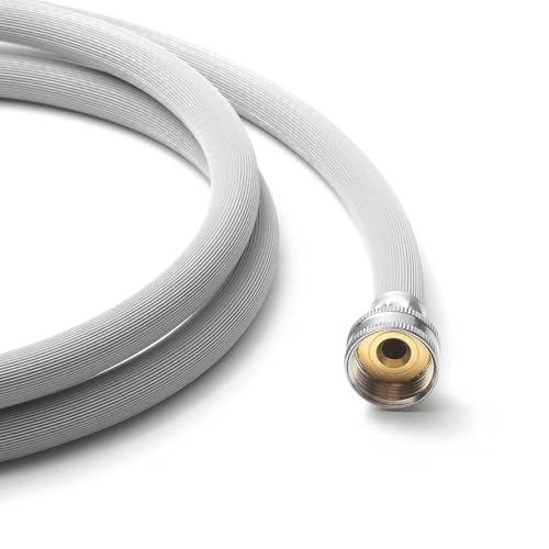 Dehumidifier Drain Hose 3/4 Inch FHT Brass Connectors 4ft Flexible PVC Tube