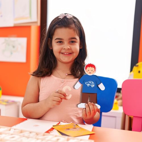 Multicultural People Cutouts - 48 Large Paper Shapes for Crafts