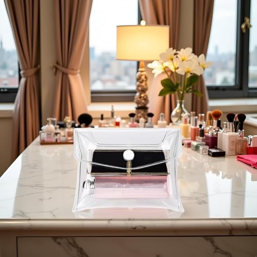 Transparent Mini PVC Makeup Bag Small Clear Plastic Cosmetic Organizer