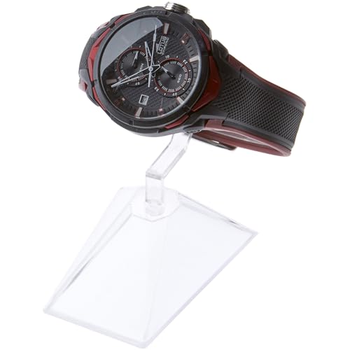 Plymor Clear Plastic Watch Display Stand - Vertical & Horizontal (1)