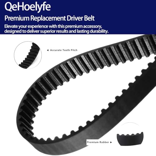 2 Pack Hoover UH74200 UH74210 Replacement Vacuum Belts 225-6.4