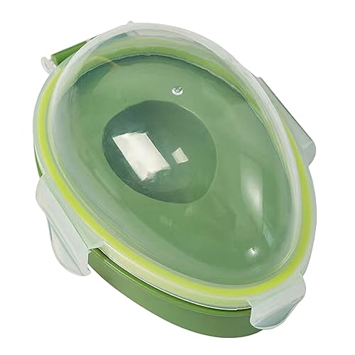 Avocado Saver Container – Green Airtight Storage with Silicone Seal