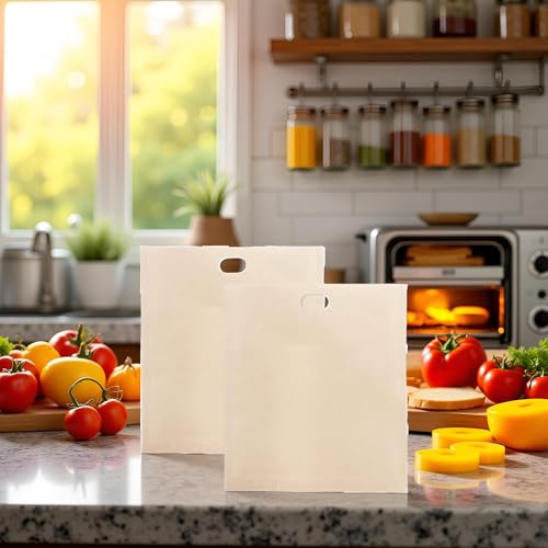 Tustao Reusable Toaster Bags for Grilled Cheese & Sandwiches 2 Pcs