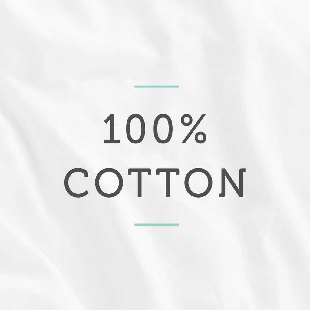AllerEase 100% Breathable Cotton Pillow Protector for Sleeping, Queen 30" x 20" - 1 Pack of 2,White