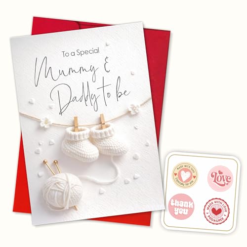 Funny New Baby Greeting Card for Expecting Parents - Pregnancy Announcement