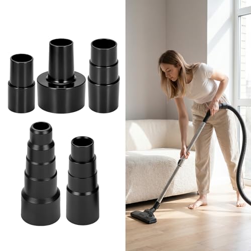 Fibraze Pool Vacuum Hose Adapter Set - 5 Pcs, ABS Plastic