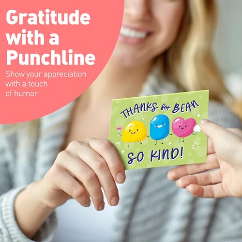 Thanks a Brunch Funny Thank You Cards with Envelopes, 24 Pack, 4x5.5"