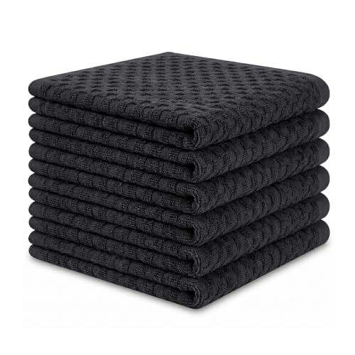 6-Pack 100% Cotton Washcloths - Soft, Absorbent Fingertip Towels