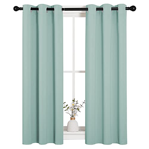 NICETOWN Blackout Curtains for Bedroom - 29" x 40" 2 Panels, Light-Blocking, Noise-Reducing, Energy-Efficient
