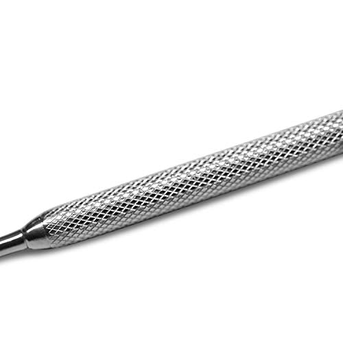 Rolabling Stainless Steel Double-Ended Cuticle Pusher and Remover Tool