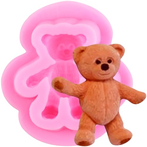 Bear Silicone Fondant Mold for Cake Decorating & Candy Making