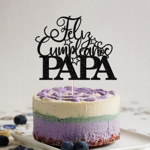 Feliz Cumpleanos Papa Cake Topper | Happy Father's Day Decor