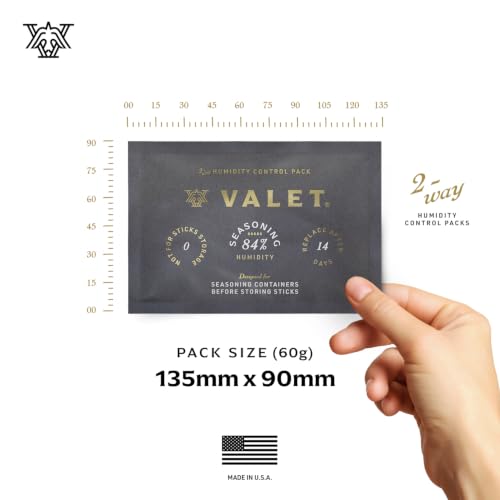 Valet 84% Humidity Pack - 60g for Wood Container Preparation