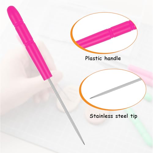6 PCS Cookie Decorating Scribe Tools Set - Ergonomic & Precision Tips