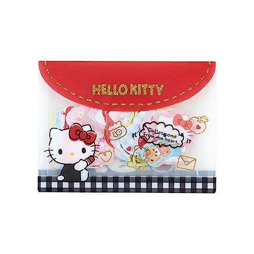 Sanrio Hello Kitty Sticker Set with Portable Card Case