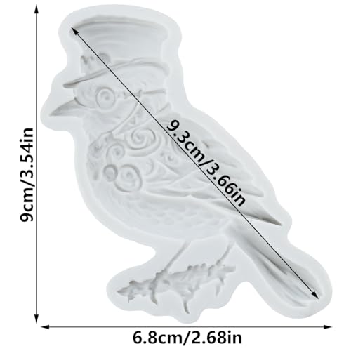 Bird Fondant Silicone Molds for Cake Decorating & DIY Crafts