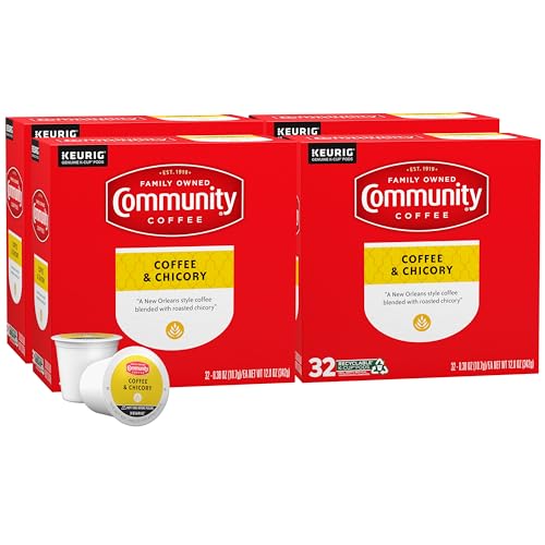 Community Coffee & Chicory Medium-Dark Roast K-Cup Pods - 128 Count