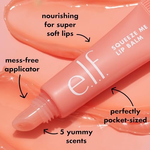 e.l.f. Squeeze Me Lip Balm Blueberry - Hydrating & Tinted Lip Care