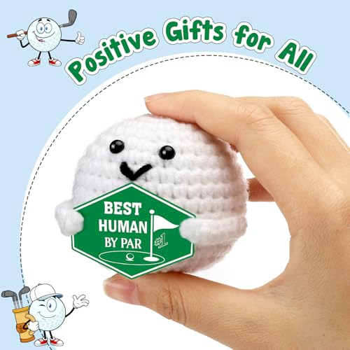 Crochet Golf Ball Gift – Unique Golf Gifts for Men & Women