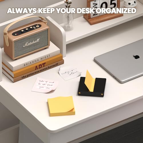 Magnetic Sticky Note Dispenser - 3x3 Inch Organizer for Office & Home