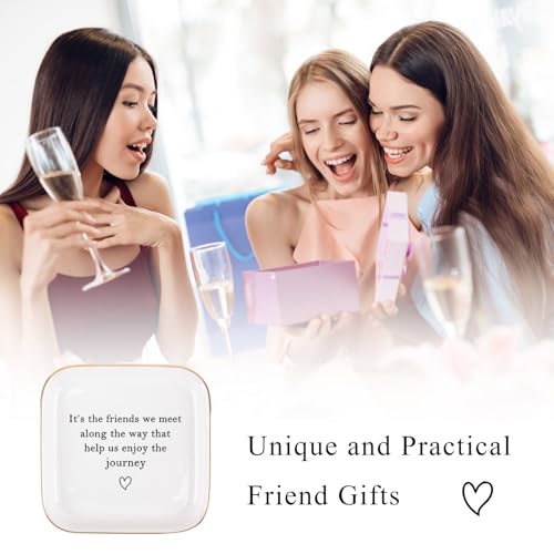 Best Friend Jewelry Tray - Friendship Gifts for Women (Friend Gifts - B)
